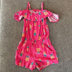 Cat & Jack Pink Pineapple Jumpsuit